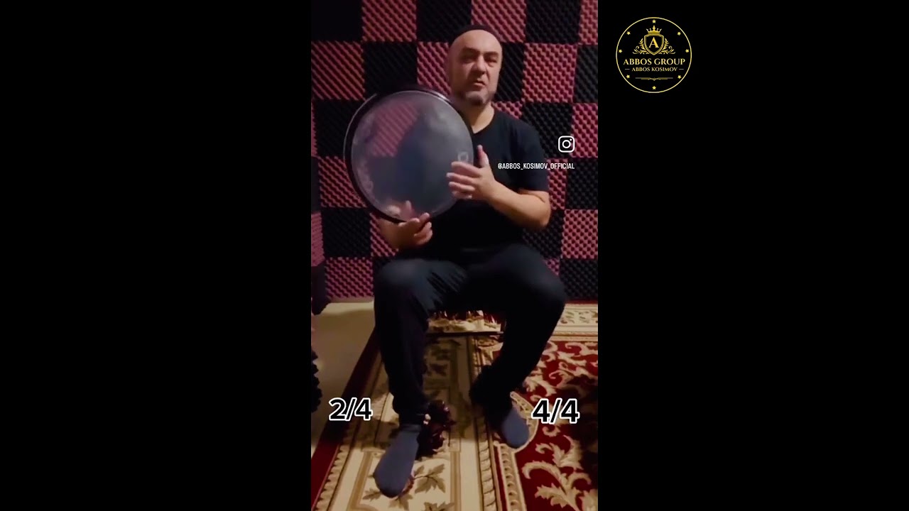 Abbos Kosimov doyra lessons (darsligi) doyra | doira | tabla | percussion | music | uzbek | Drummer
