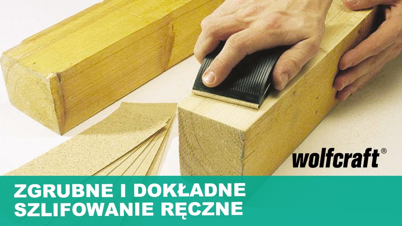 Zestaw do szlifowania ręcznego papierem o r&oacute;żnej granulacji | wolfcraft