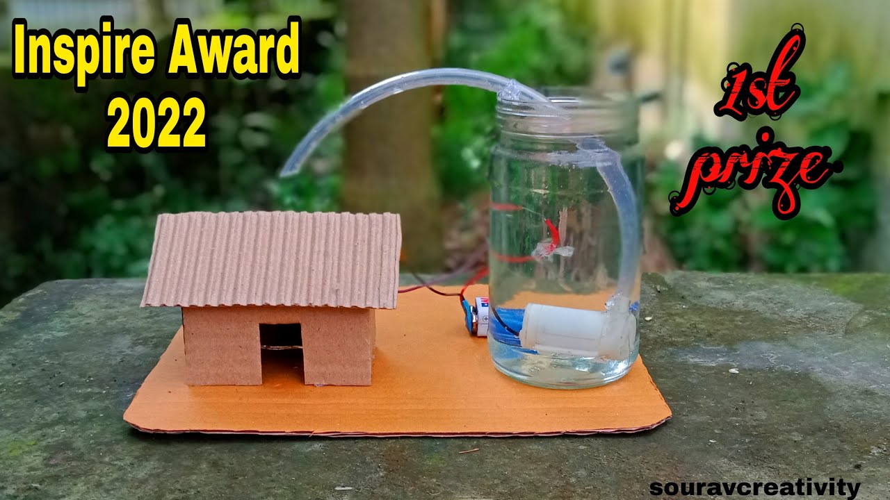Inspire Award Science Projects 2022 | Science Working Model For Class 9