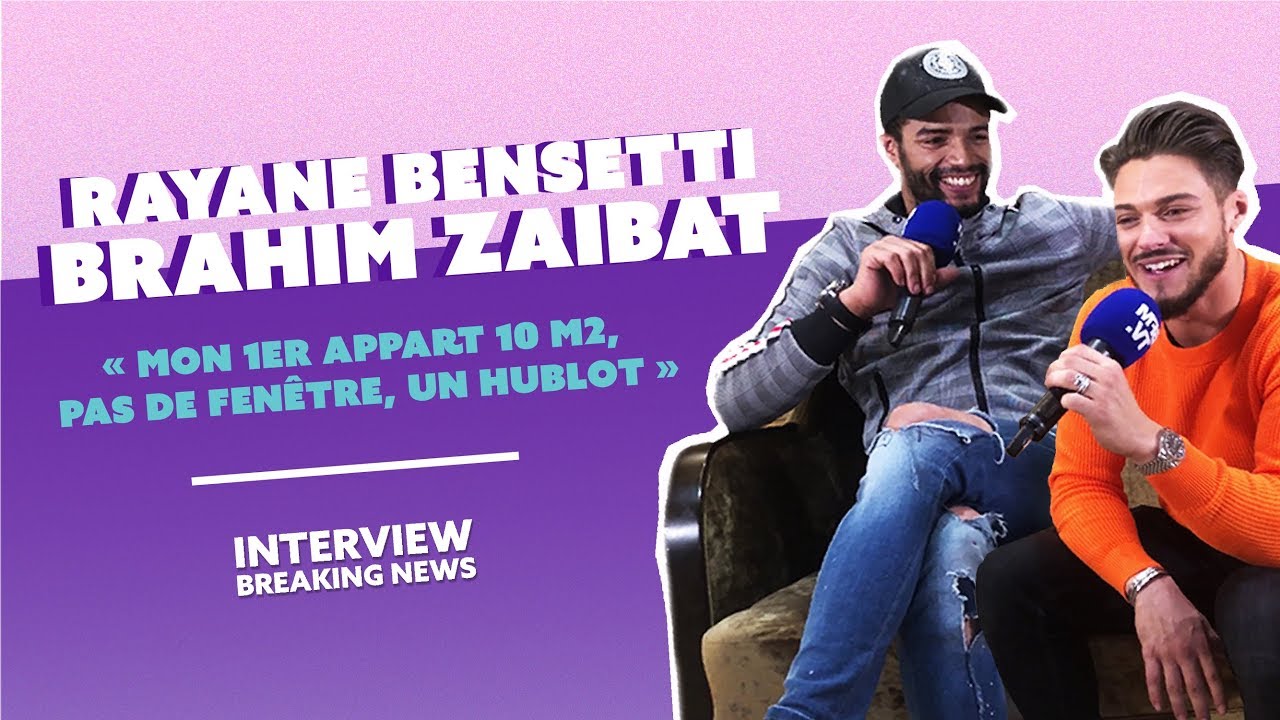 Rayane Bensetti et Brahim Zaibat - L'interview Breaking News