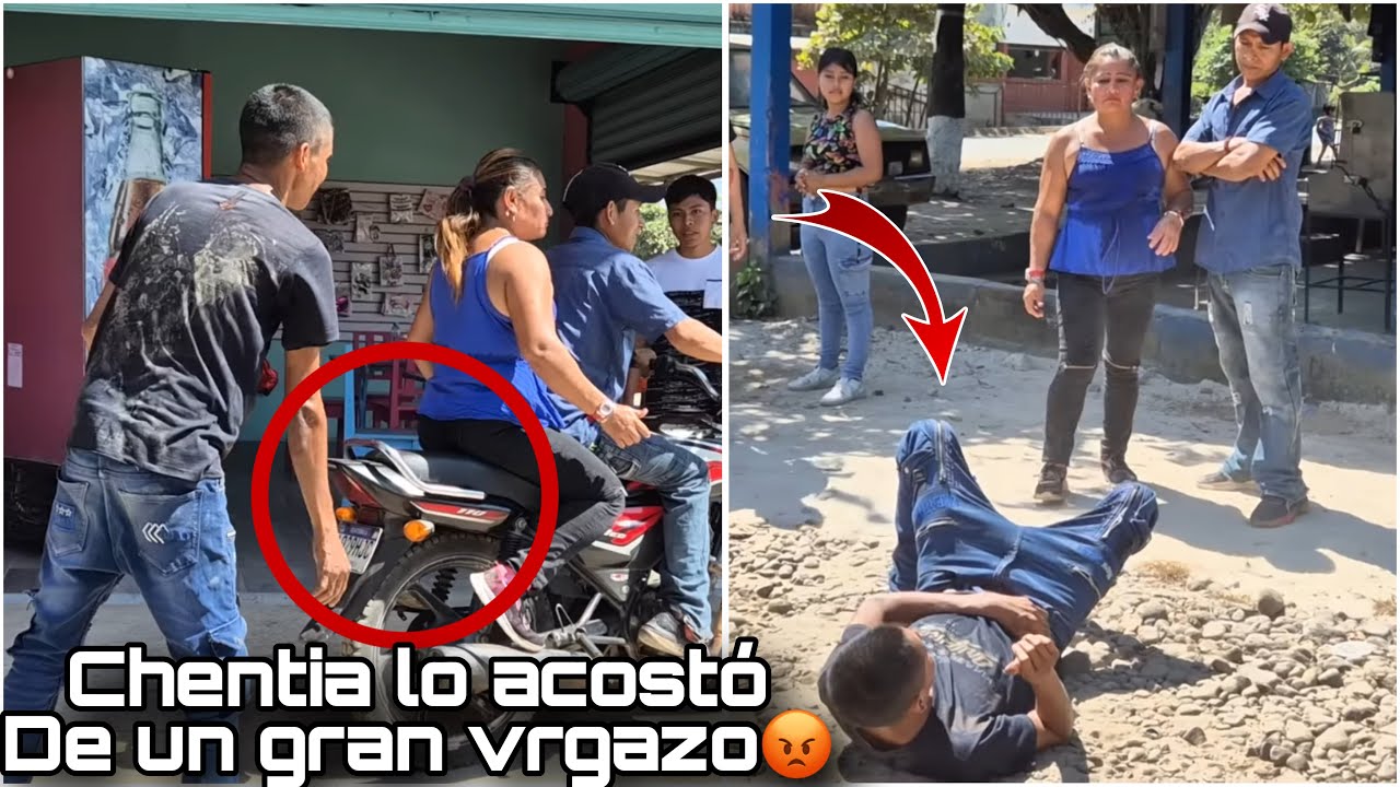 Chico zut le tocó las nachas a chentia de un súper vrgazo lo acosto chentia a chico zut😡
