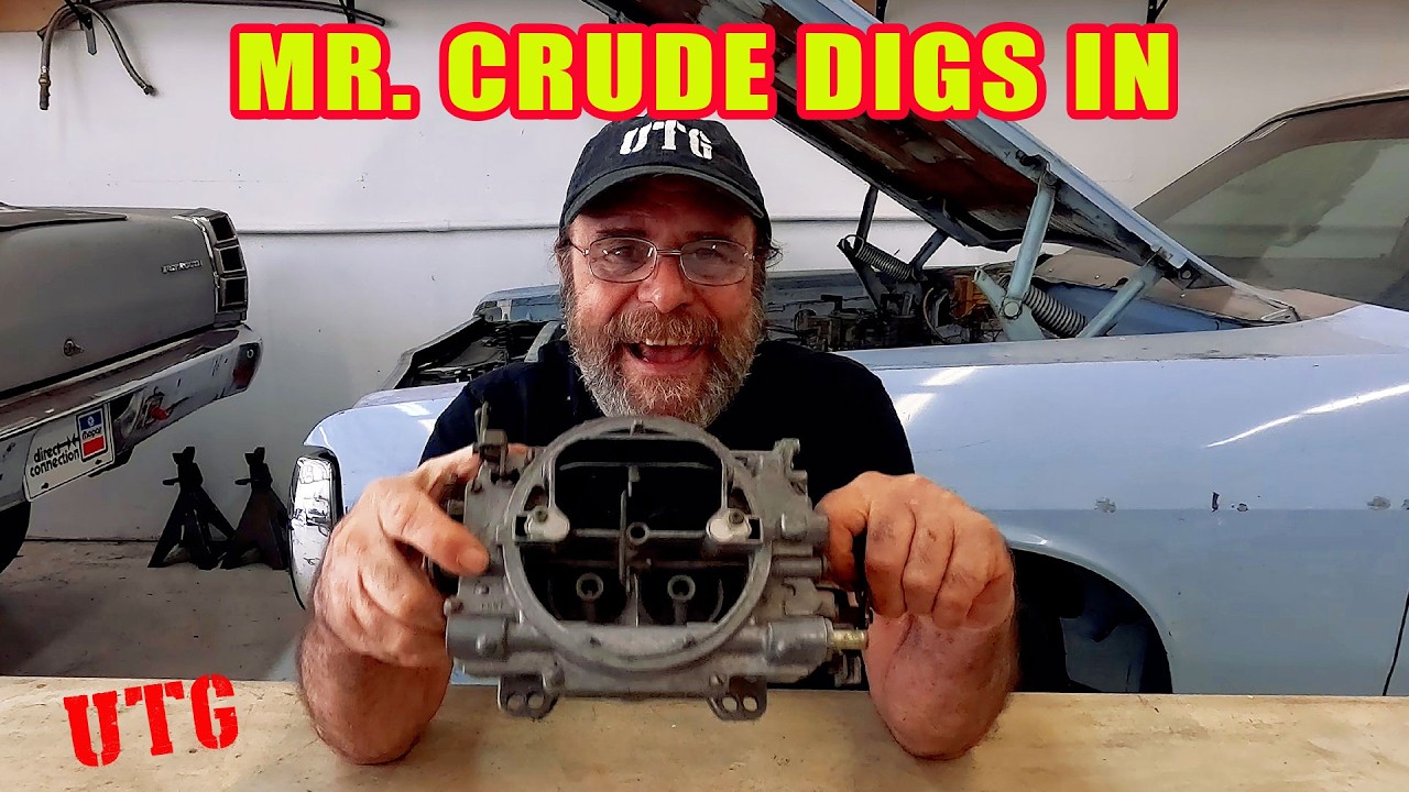 Let's Do A Backyard Dirtbag Style Rip Through A Crusty Edelbrock Carburetor