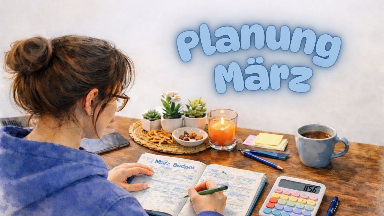 Budgetplanung März – wird eng, aber ich bleib optimistisch