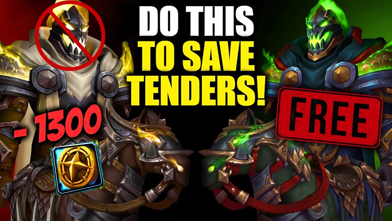 Сделайте это, чтобы СОХРАНИТЬ свои тендеры в октябре! НЕ ТРАТЬТЕ ИХ &mdash; ПОДОЖДИТЕ! WoW: Война внутр...
