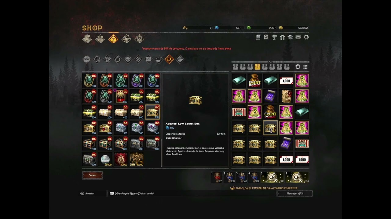 Rakion Latino - Abriendo Cajas Agathos usando 15k (Buscando los Ticket Gacha)