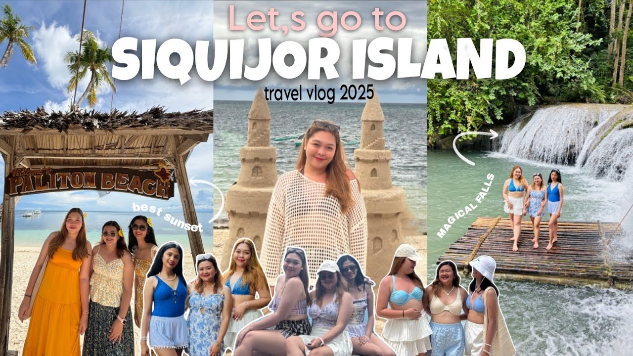 SIQUIJOR VLOG 2025: first time in siquijor, favorite spots, where to eat + ratings & island tour 🌊✨🩵