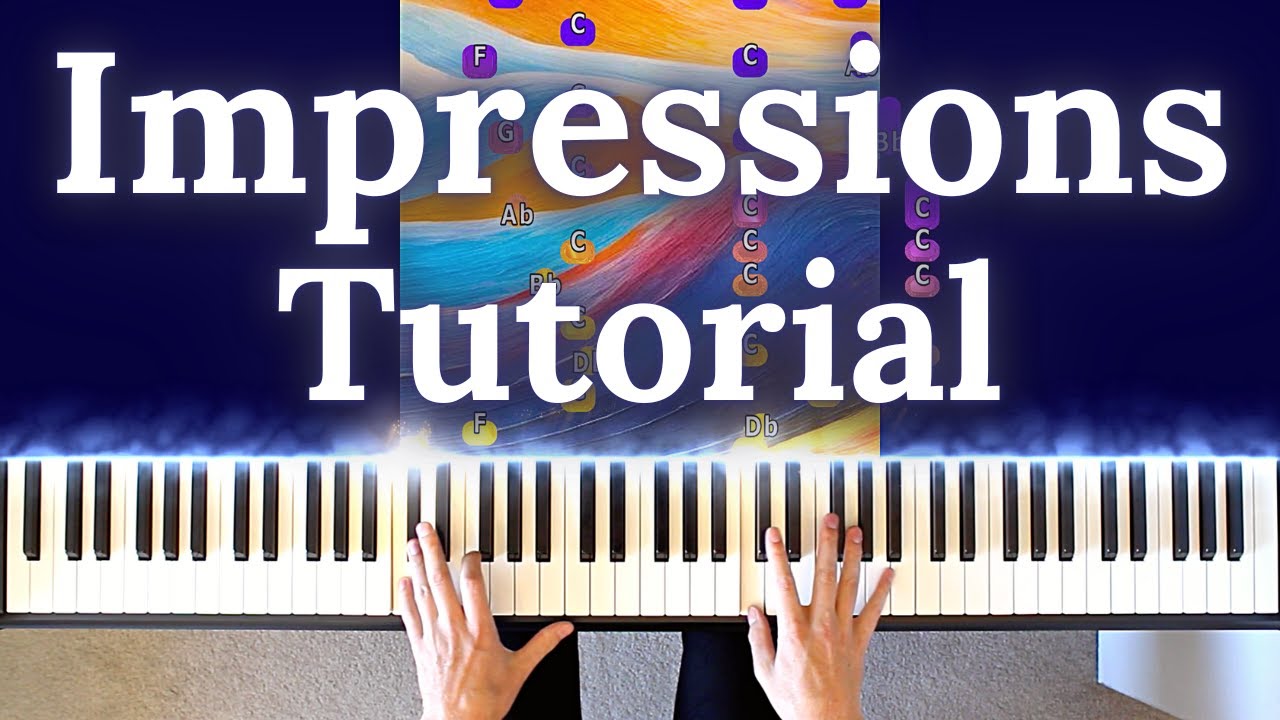 Impressions Piano Composition No. 1 Tutorial - Dylan Ondine
