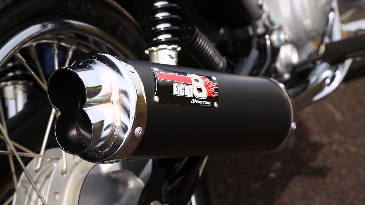 Escapamento Pro Tork Papaléguas para Fan 150cc