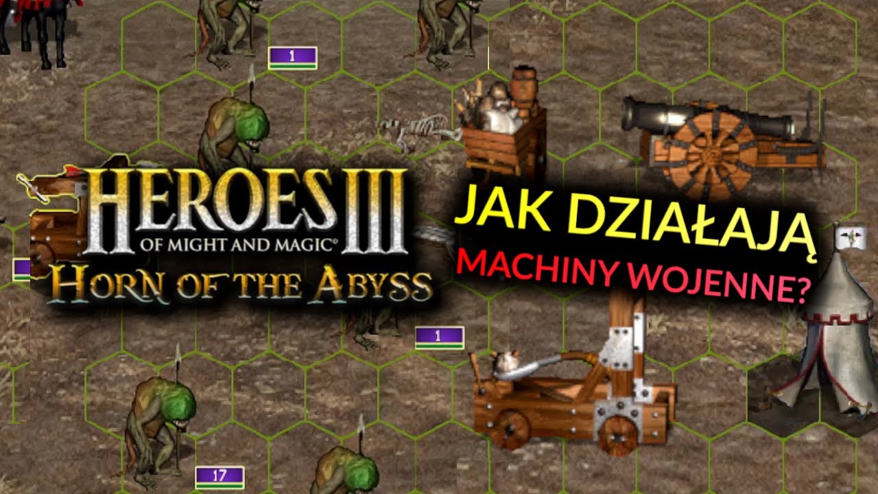Jak działają MACHINY WOJENNE w HEROES 3?