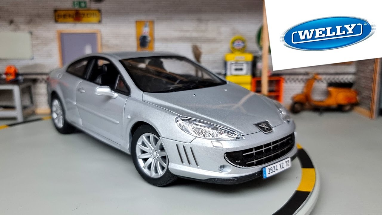 PEUGEOT 407 COUPÉ, Welly 1/18 (12562) #140