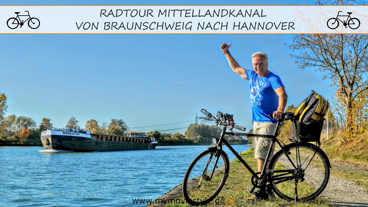 FAHRRADTOUR MITTELLANDKANAL VON BRAUNSCHWEIG NACH HANNOVER