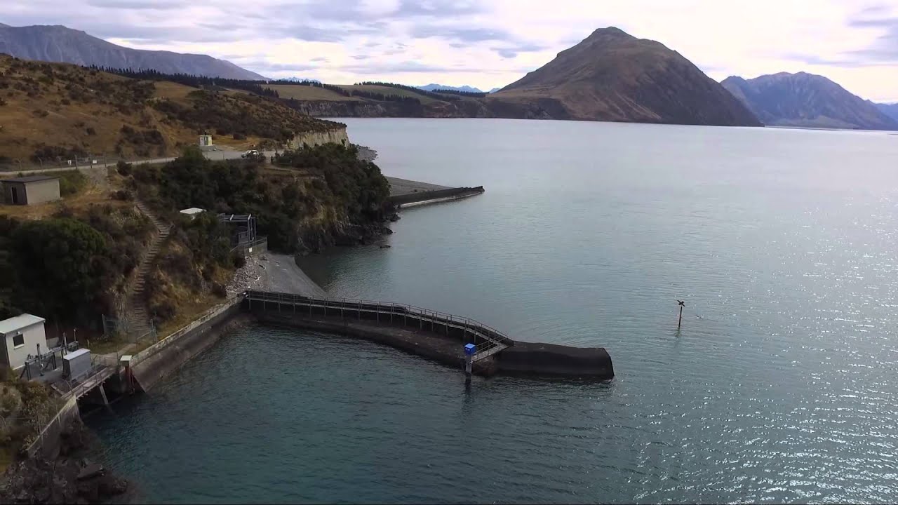 [NZ from above] Lake Coleridge