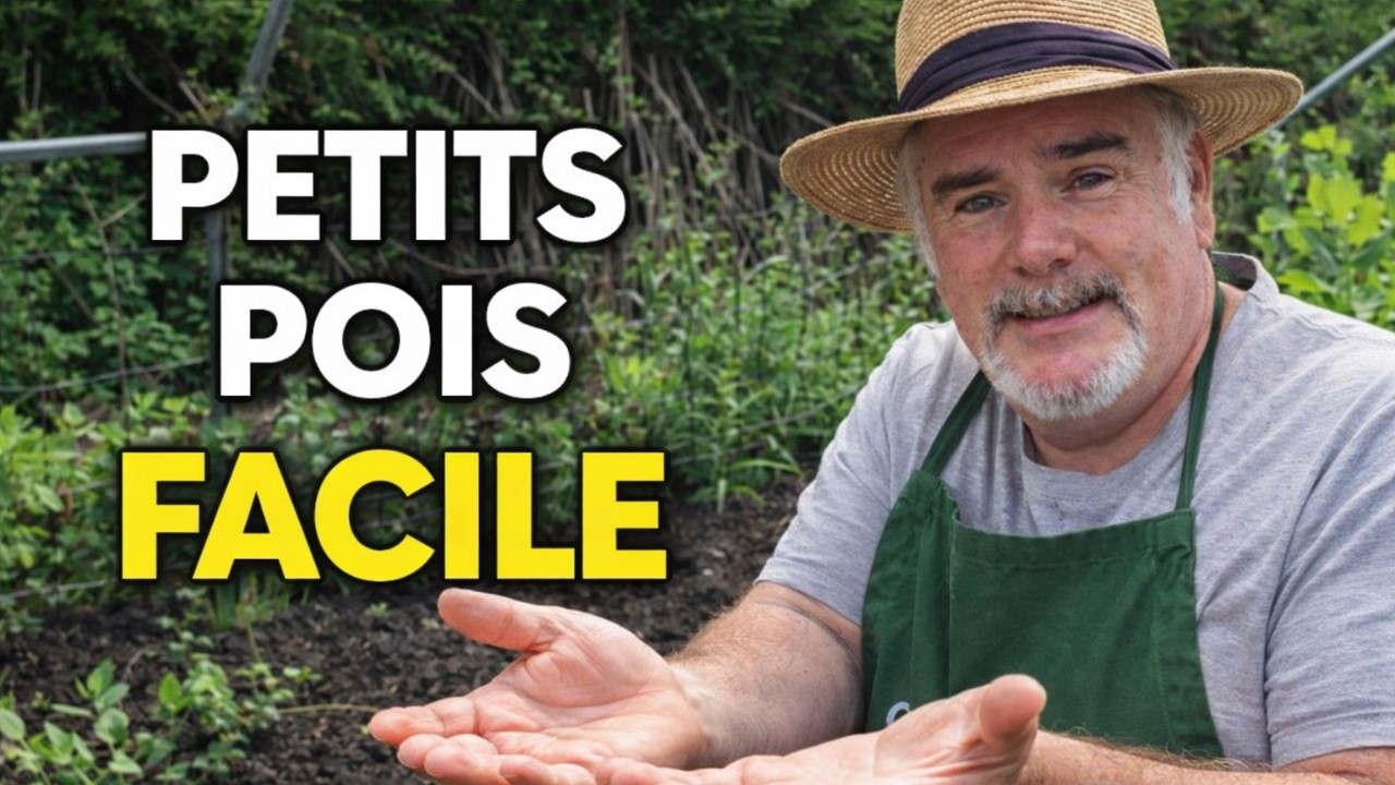 Comment réussir les petits pois au jardin (méthode facile)