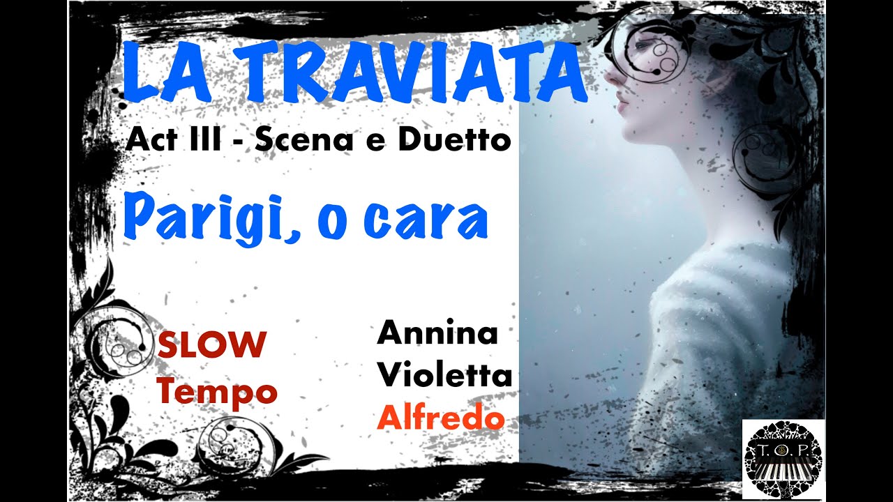Verdi La Traviata Act 3 | Scene Duetto 