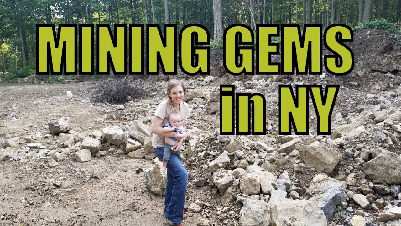 Collecting Gem Herkimer Diamonds in Little Falls, NY