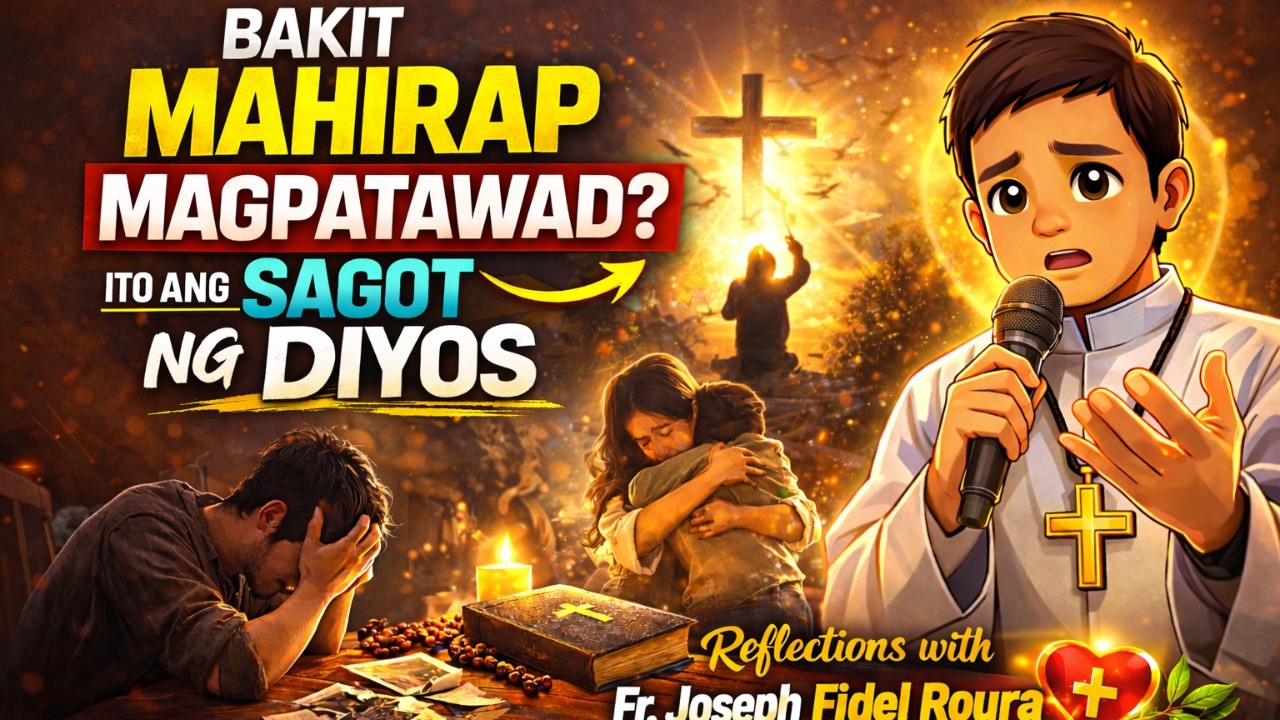 Bakit Mahirap Magpatawad? Ito ang Sagot ng DiyosFr. Joseph Fidel Roura