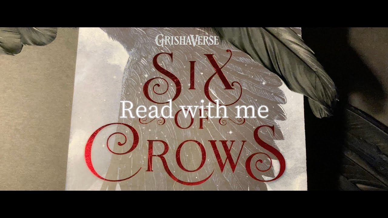 Read with me # 19「SIX OF CROWS」| 強い雨の音 | 作業用 | 30分