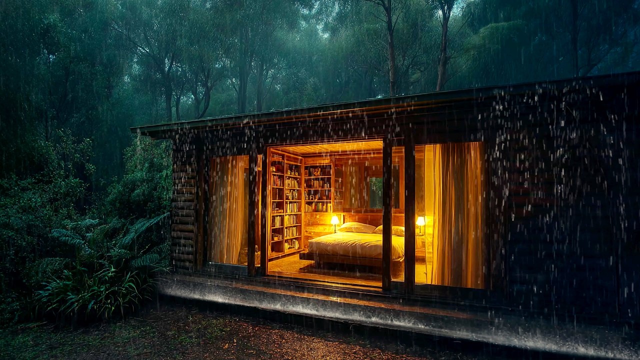 Healing Piano & Gentle Rain | for Mental Exhaustion – Restore Balance & Peaceful Rest Tonight