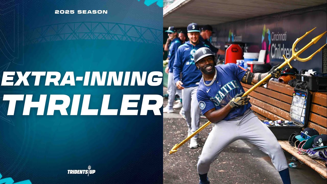 Mariners Take Back-and-Forth Finale to Win Series in Cincinnati