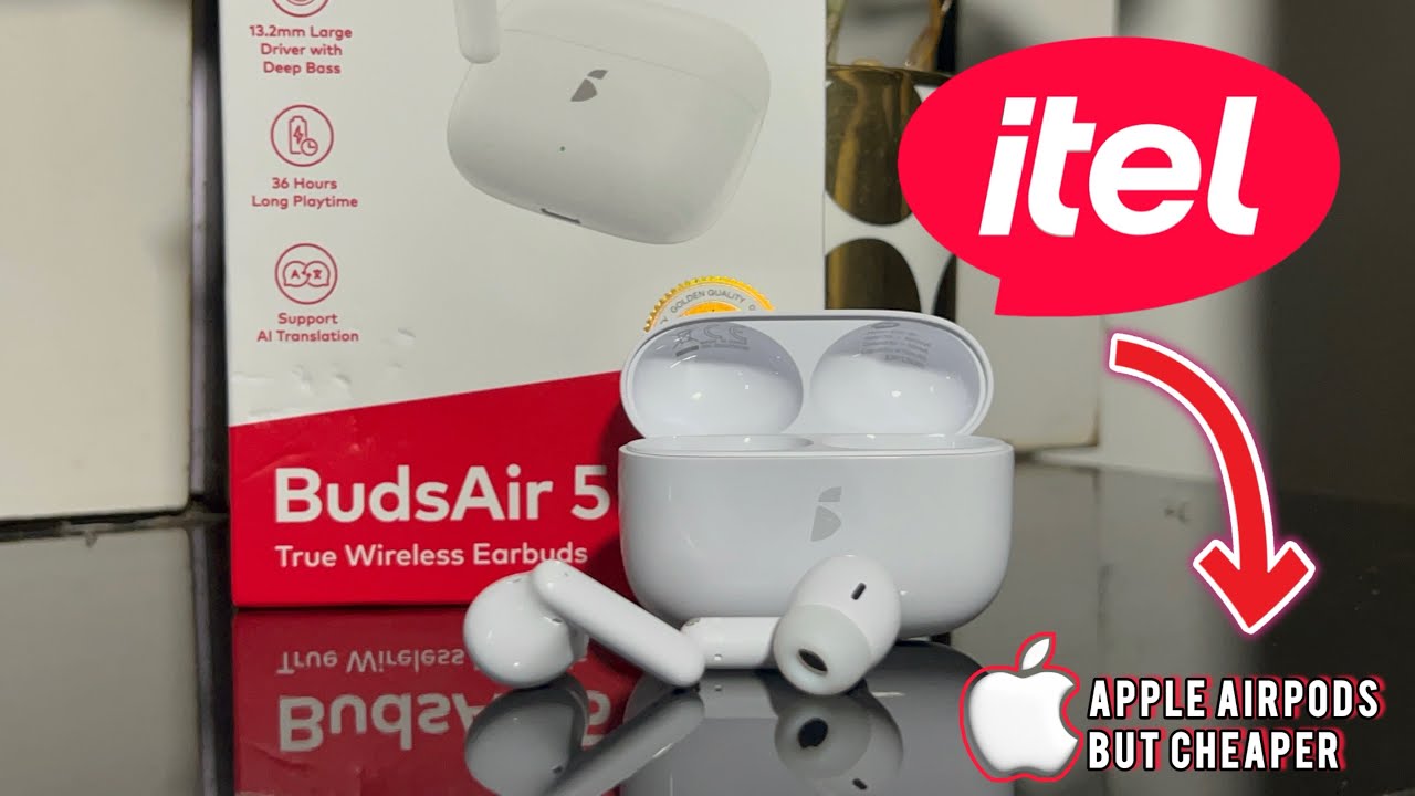 Распаковка и обзор Itel Buds Air 5 | Apple AirPods Pro, но дешевле 🤭
