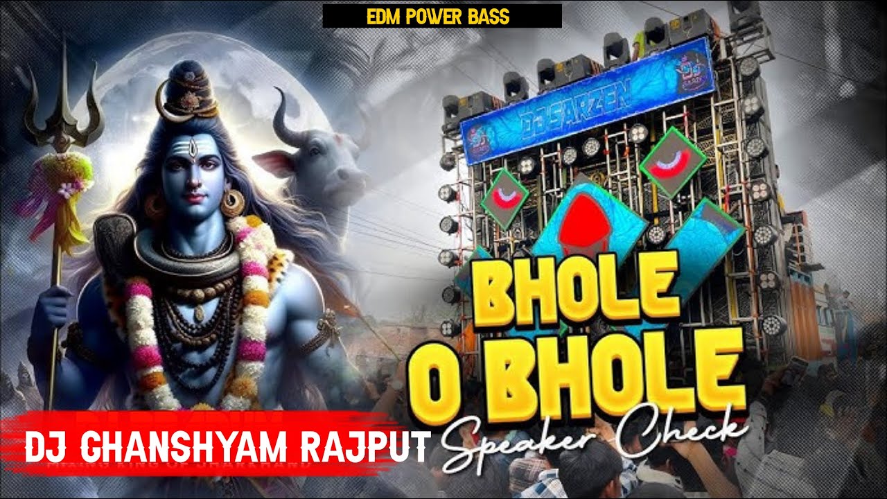 Bhole O Bhole Tu Rutha Dil Tuta | Kishore Kumar | Edm Mix | Dj Ghanshyam Rajput
