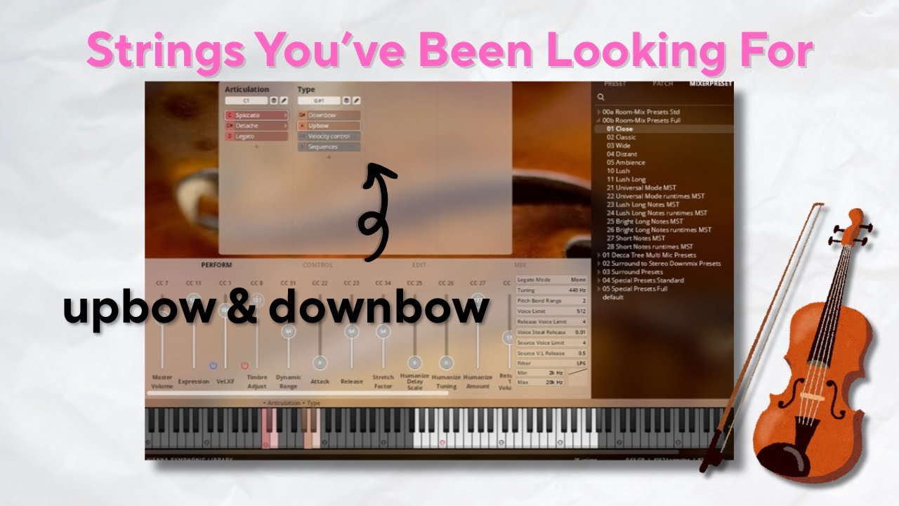 How to program short strings professionally with Duality Strings Ostinato
