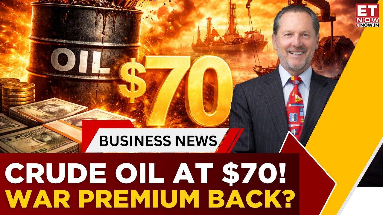 Oil Shock at $70, Brent 6-Month High! War Premium Returns to Crude Markets? | Peter McGuire | ET Now
