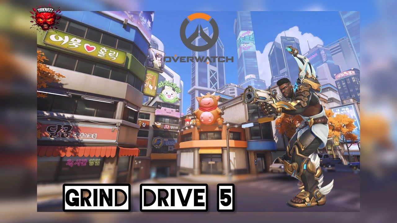 Overwatch Gameplay - Grind Drive Open Queue [5/8]