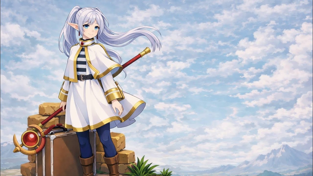 Unboxing Frieren Magic of the Eventide Glow 1/7 
