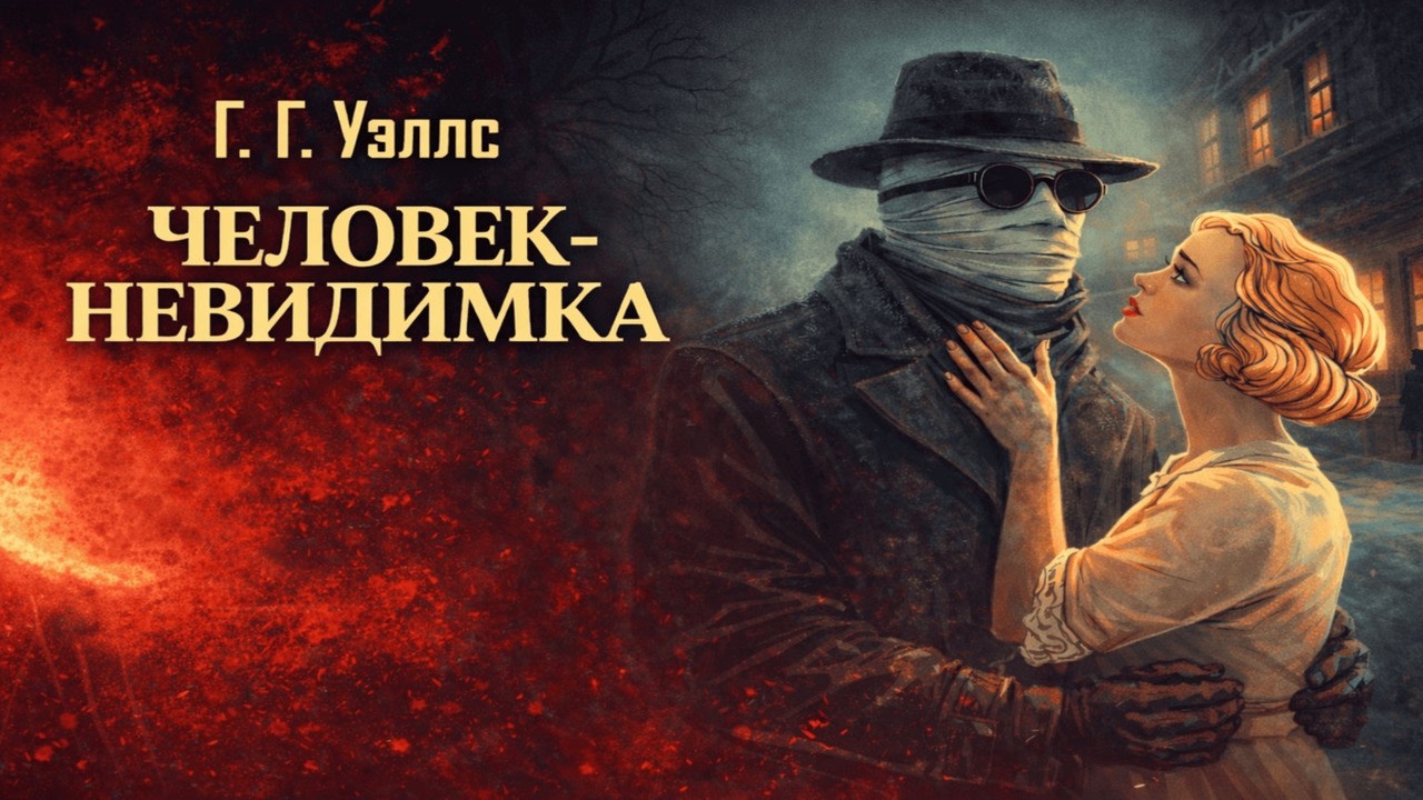 Человек невидимка  Автор Герберт Уэллс АУДИО КНИГА