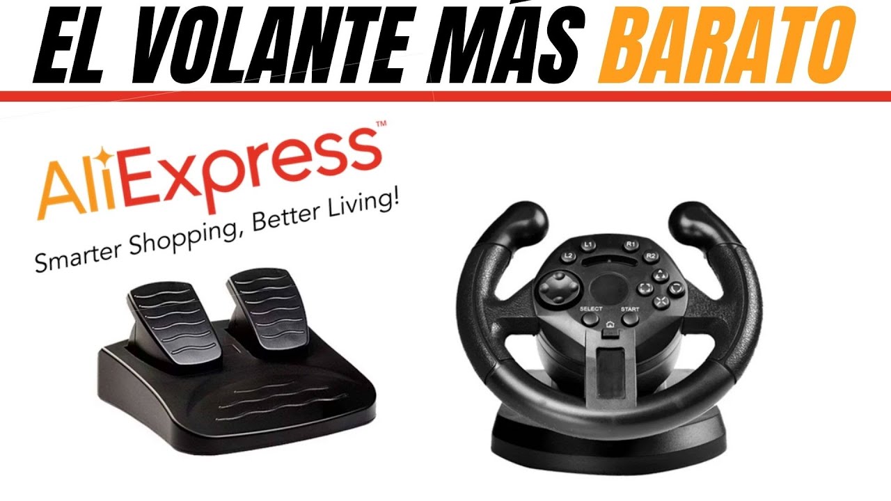 Me he comprado el VOLANTE M&Aacute;S BARATO de ALIEXPRESS
