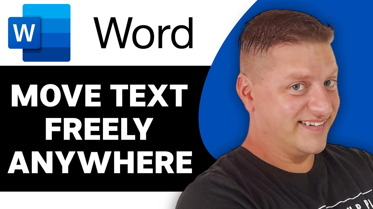 How To Move Text Freely Anywhere In MS Word | Microsoft Word Tutorial 2025