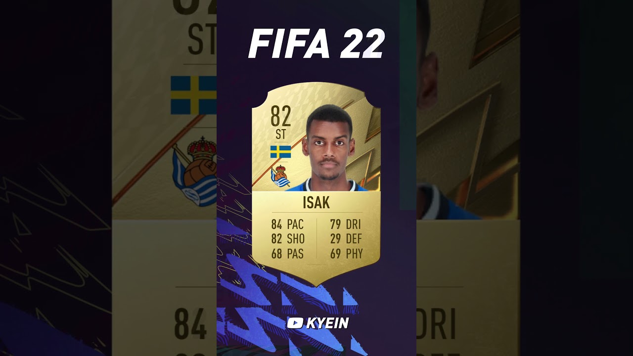 Alexander Isak - FIFA Evolution (FIFA 17 - EAFC 26)