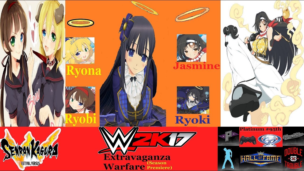 Psychic Senran Kagura Wrestling Galore Master(WWE2K17)