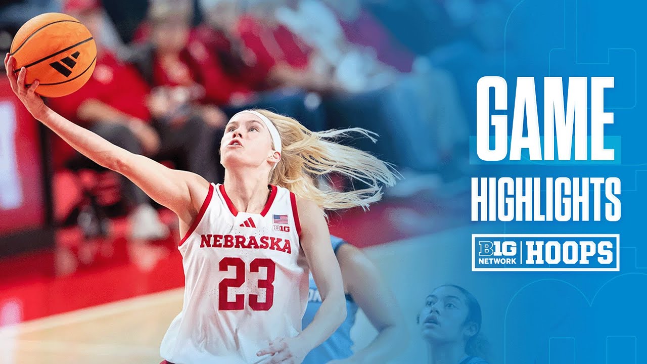 Bradley at Nebraska | HIGHLIGHTS | Big Ten Women's Basketball | 12/03/2025