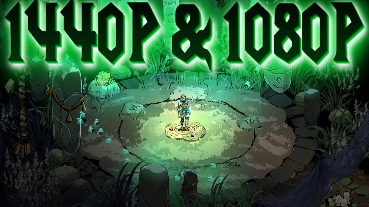 HADES II / RYZEN 5 5600GT / VEGA 7 GRAPHICS / 1440P / 1080P HIGH / MEDIUM 