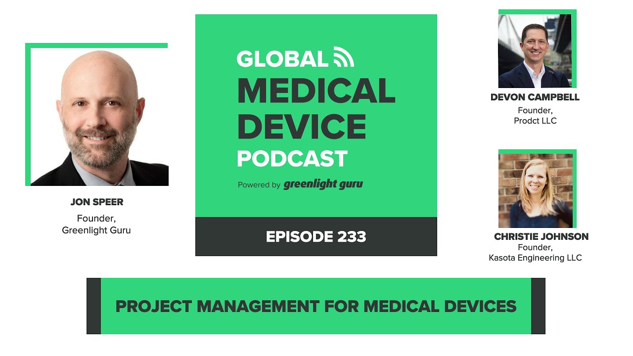 Project Management for Product Development of Medical Devices