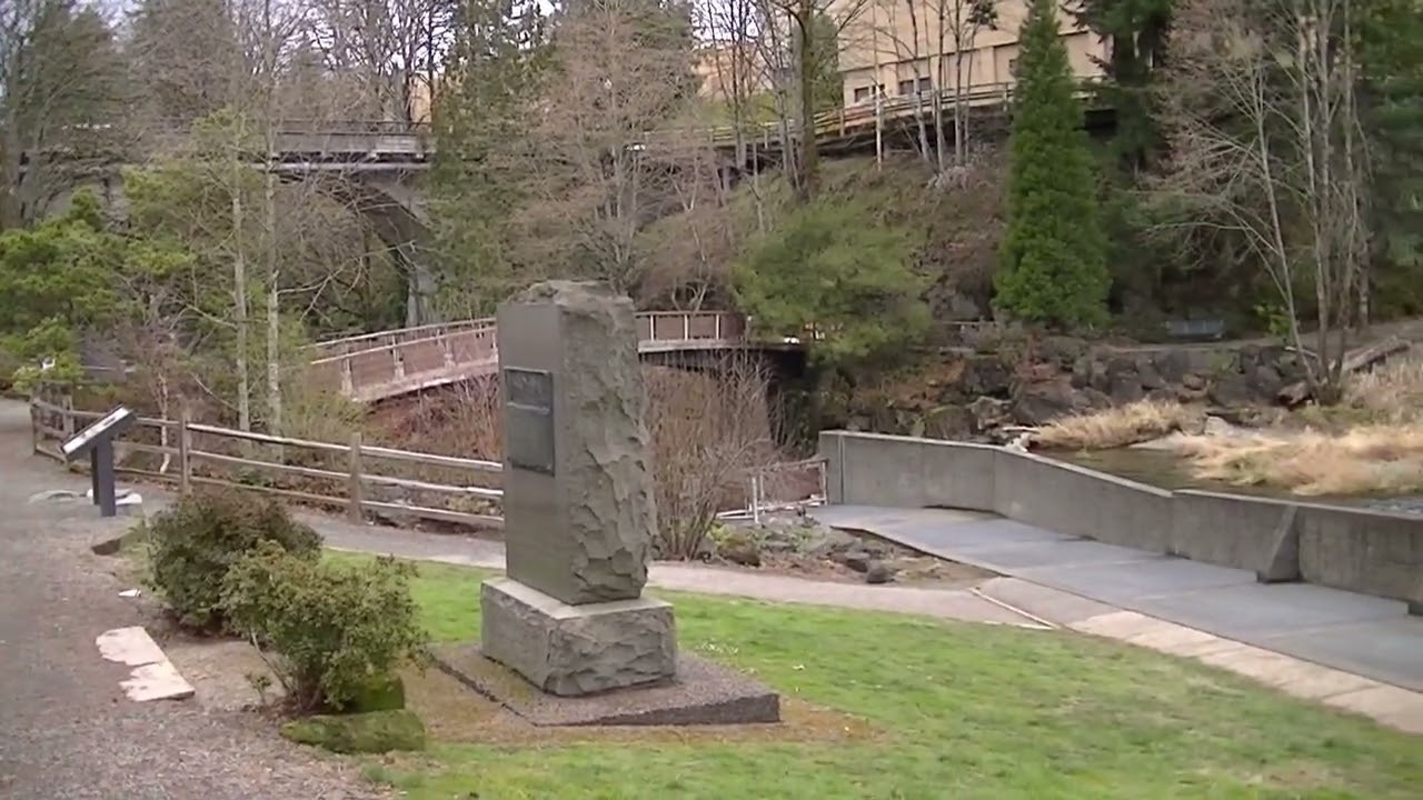 Tumwater Falls Brewery Park Tumwater Washington State #travel #shorts #short