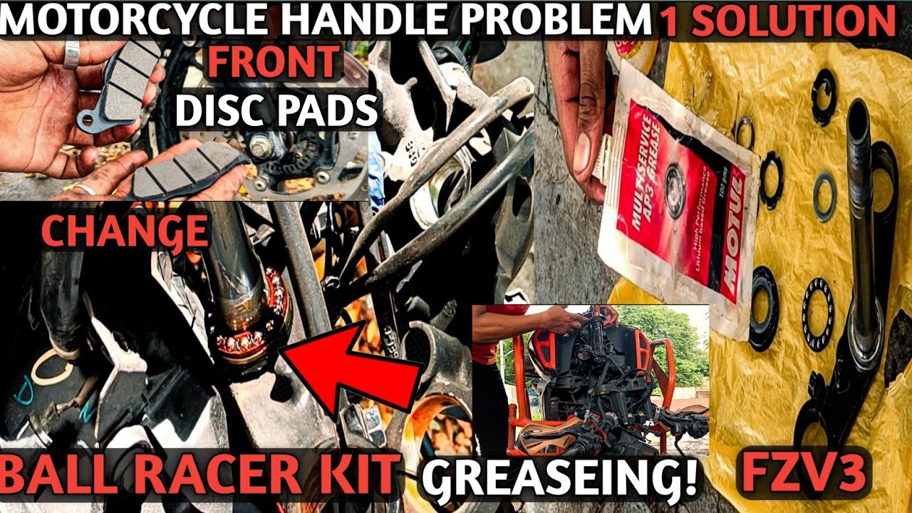😱FZ V3 STERING CONSET PROBLEM||FZV3 BALL RAISER KIT||#fzv3 #STEARING CONSET