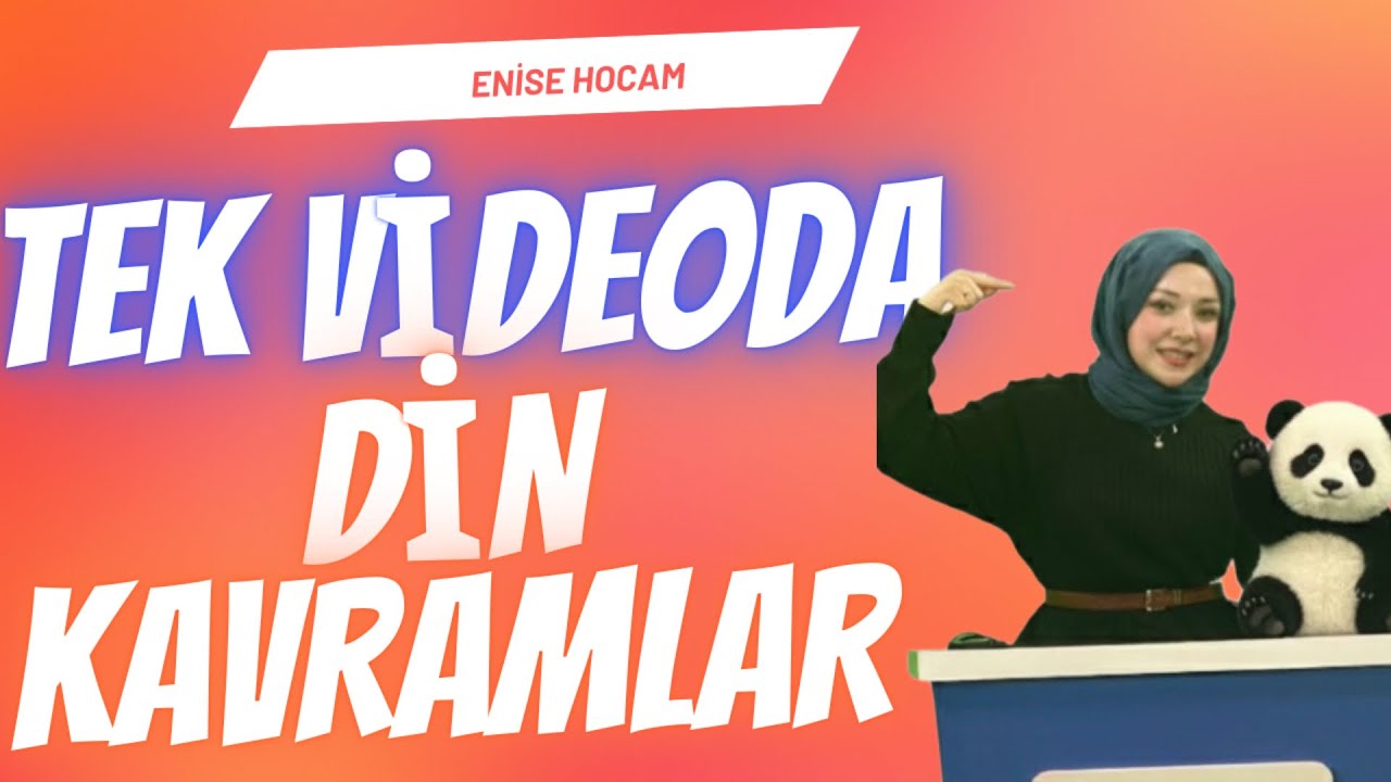 YKS DİN KAVRAMLAR #enisehocam #yks #tyt #ayt