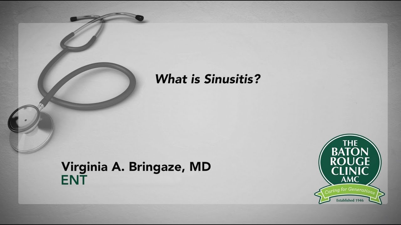 Health Tip: What is Sinusitis?