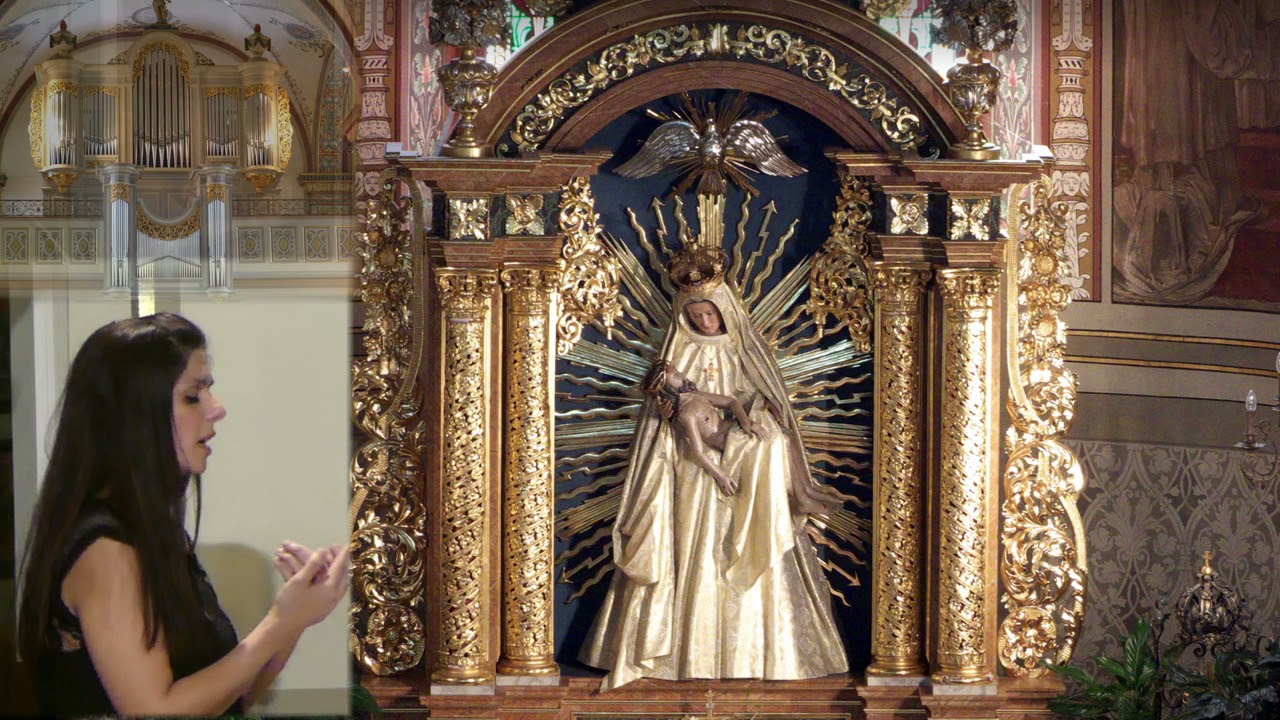 J. ALAIN Ave Maria Tehmine Schaeffer chant, Thierry Mechler orgue
