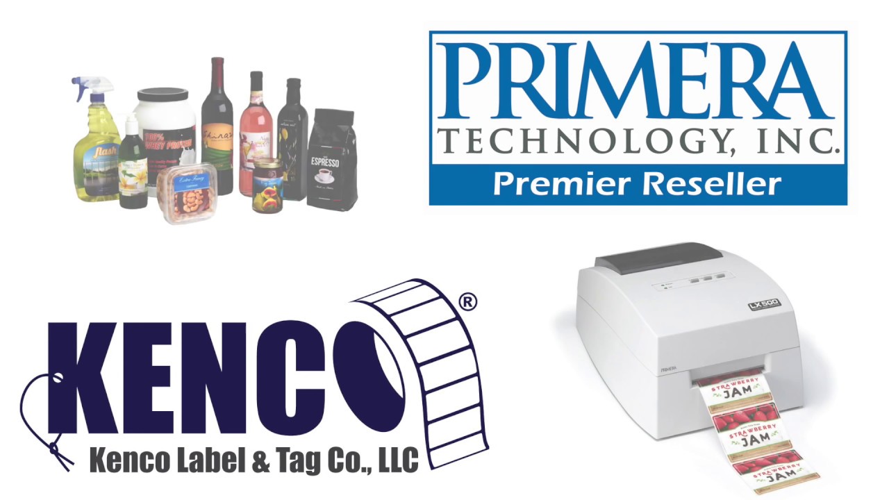 Kenco® LX500 Color Label Printer Overview and Use