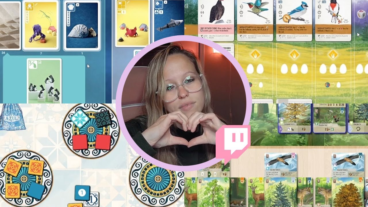 Hannah's Twitch Stream Replay: Forest Shuffle, Wingspan & More on BGA! 🎲 Live Chats & Gameplay Fun!