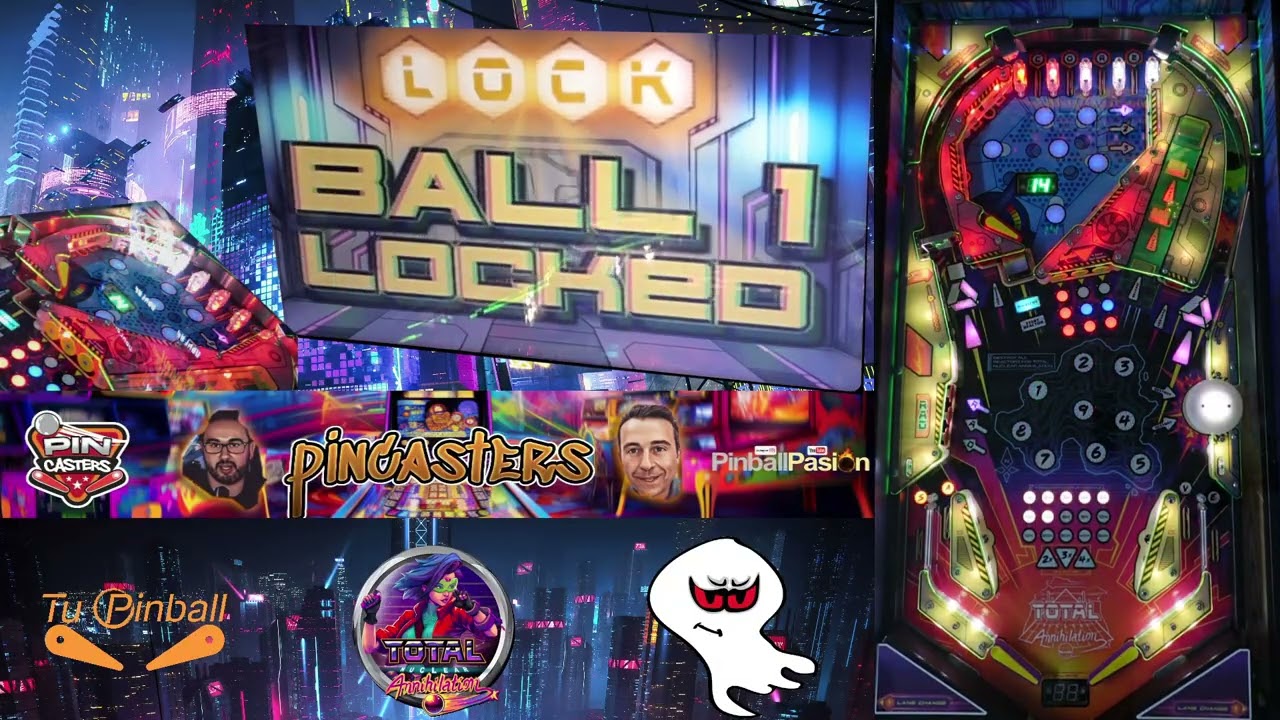 GAMEPLAY Total Nuclear Annihilation - TNA - Spooky Pinball