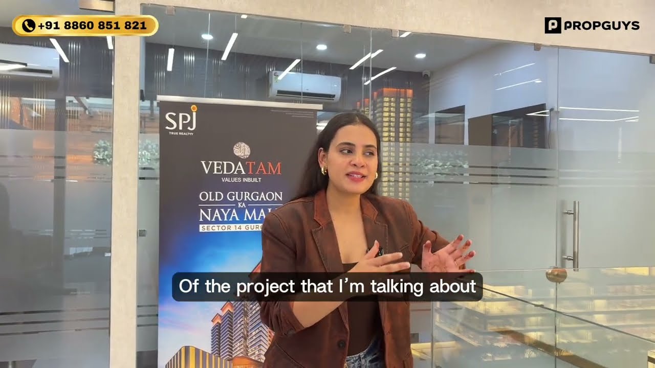 SPJ Vedatam, Sector 14 Gurgaon | 12% Assured Returns | First & Last Organized High-Street Mall