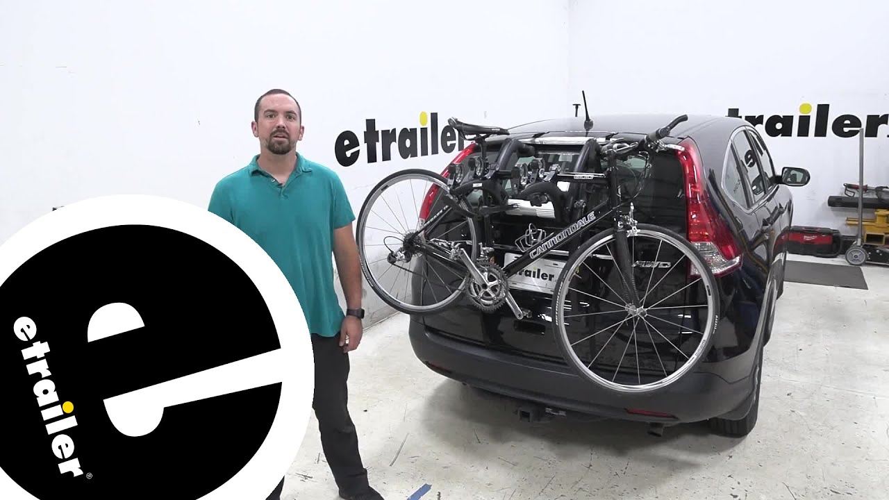 etrailer | Review of the Saris Trunk Bike Racks on a 2014 Honda CR-V