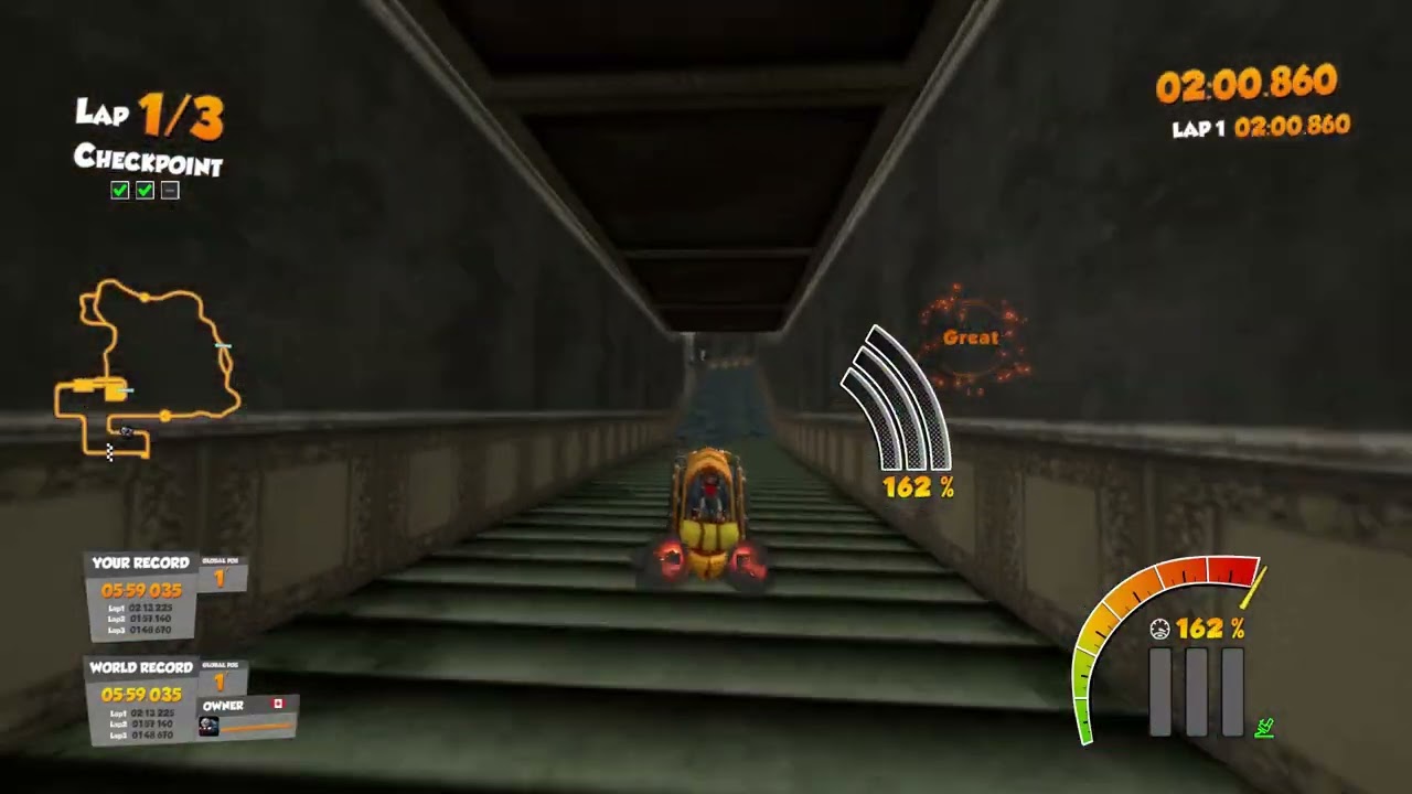 The Karters 2 Turbocharged Rainy Mansion L WR With Korra (The Legend Of Korra) in 05:59.035