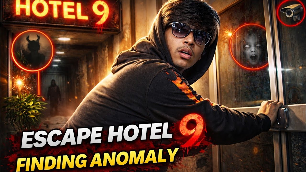 I TRIED TO ESCAPE THE HOTEL 9 || ANOMALY || GAMPLAY 