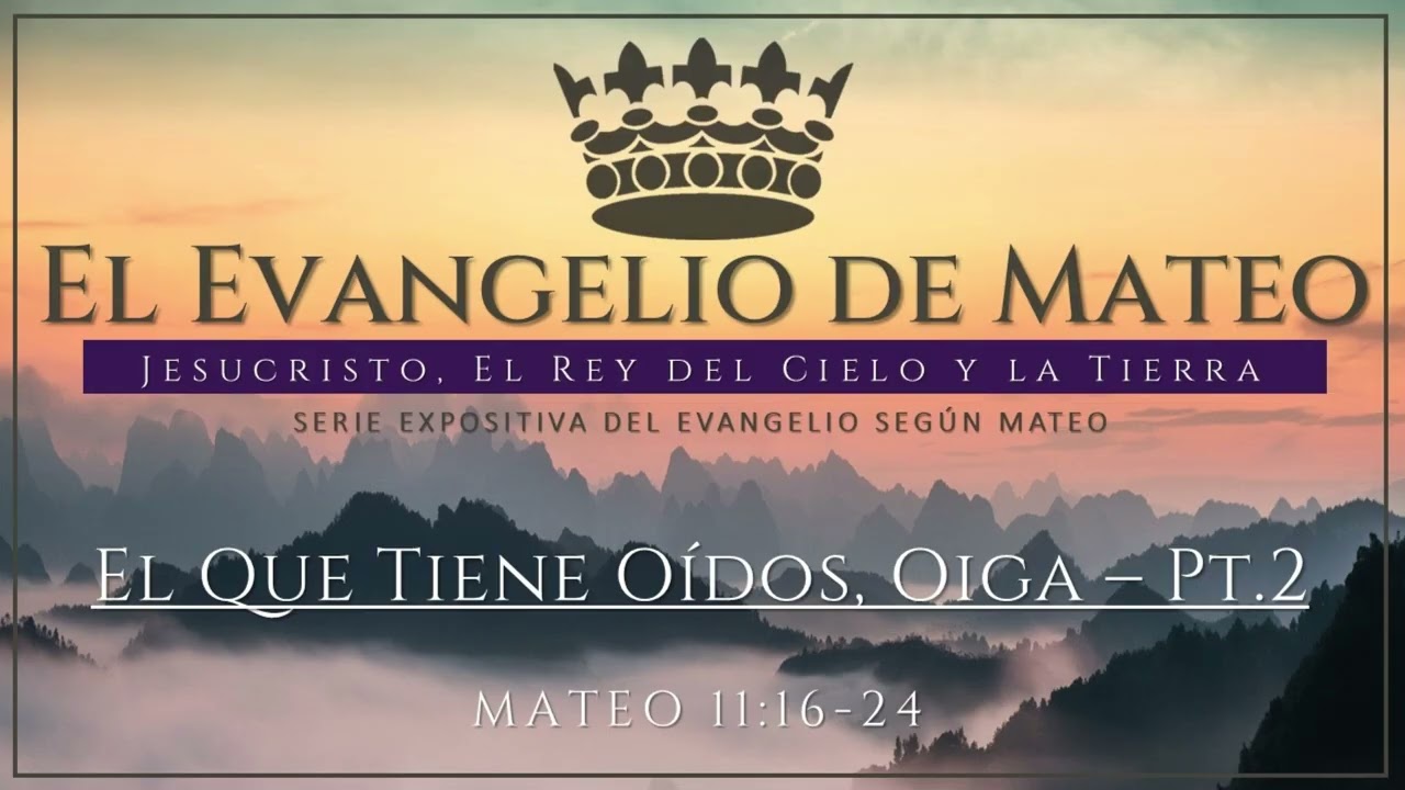 Mateo 11:16-24 